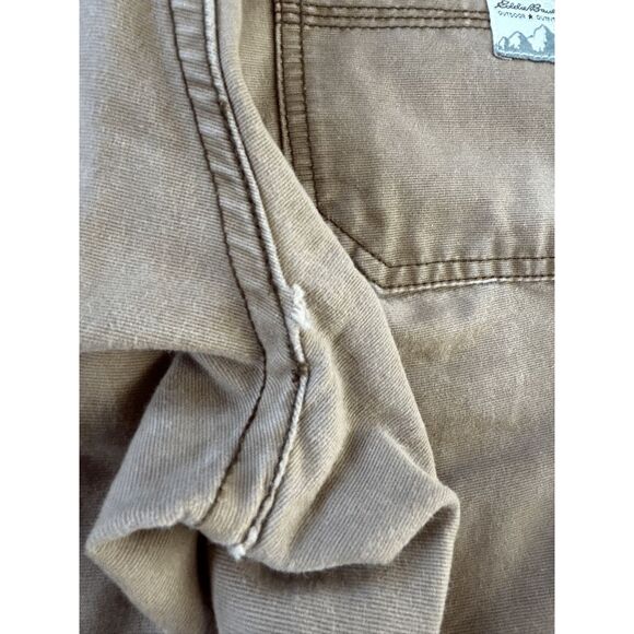 Men's Eddie Bauer Easy Fit Carpenter Pants, Size 31 x 30, 100% Cotton, Work - Picture 7 of 9